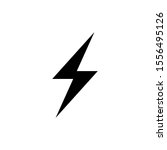 flash icon symbol simple design | Shutterstock .eps vector #1556495126