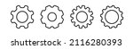 gears icon set simple design | Shutterstock .eps vector #2116280393