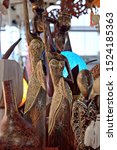 Small photo of Cagliari / Italy - September 21 2019: wooden artisanship at the oriental culture festival