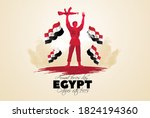 egypt holiday memorial day... | Shutterstock .eps vector #1824194360