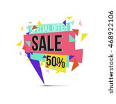 sale discounts and special... | Shutterstock .eps vector #468922106