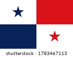 panama national flag. vector... | Shutterstock .eps vector #1783467113