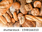Various Kind Of Bread With...
