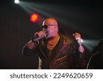 Small photo of FORT LAUDERDALE, FLORIDA - JANUARY 14, 2023: GEOFF TATE performs on stage at the Broward Center for the Performing Arts.