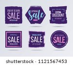 sale and discounts label ... | Shutterstock .eps vector #1121567453