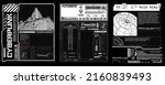 cyberpunk retro futuristic... | Shutterstock .eps vector #2160839493