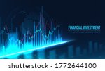 stock market or forex trading... | Shutterstock .eps vector #1772644100