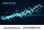 stock market or forex trading... | Shutterstock .eps vector #2094888943