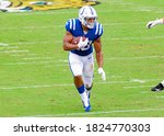 Small photo of Jacksonville, Florida USA September 13, 2020 Jacksonville Jaguars vs Indianapolis Colts Jonathan Taylor