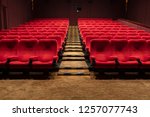 Red Empty Cinema Seat on Movie Theatre 