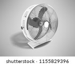 modern metal gray fan for... | Shutterstock . vector #1155829396