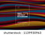 distortion of lines. modern... | Shutterstock .eps vector #1139930963