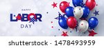 happy labor day greeting banner.... | Shutterstock .eps vector #1478493959