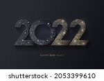 happy new year 2022 design with ... | Shutterstock .eps vector #2053399610