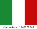 italy national flag vector.... | Shutterstock .eps vector #1742262749