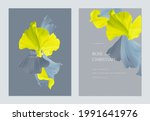 wedding invitation card... | Shutterstock .eps vector #1991641976