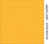 seamless pattern of orange... | Shutterstock .eps vector #184716989