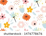 Seamless Pattern With Creative...