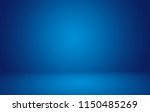 blank blue background  | Shutterstock . vector #1150485269