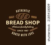 Vector Bakery Or Bread Vintage...