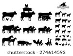 Vector Farm Animals Collection...