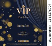 vip party premium invitation... | Shutterstock .eps vector #1563276709