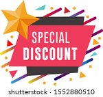 mega sale  special offers ... | Shutterstock .eps vector #1552880510