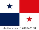 national flag of the panama.... | Shutterstock . vector #1789066130
