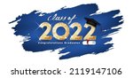 class of 2022 vector text for...