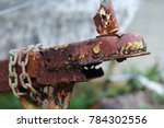 Photo Of An Old Rusted Trailer...