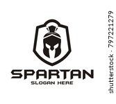 spartan logo design | Shutterstock .eps vector #797221279