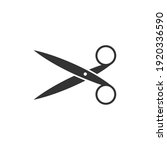 Scissors Icon Design Template...