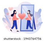 love yourself. love your body.... | Shutterstock .eps vector #1943764756