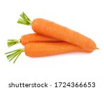 Heap Of Whole Fresh Carrots...