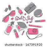 Gray And Pink Girl Stuff  ...