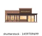 restaurant building... | Shutterstock .eps vector #1459709699