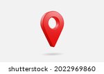 3d realistic location map pin... | Shutterstock .eps vector #2022969860