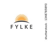fylke business logo vector | Shutterstock .eps vector #1348785893