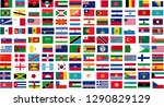 country flags drawing  country... | Shutterstock .eps vector #1290829129