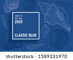 classic blue   color of the... | Shutterstock .eps vector #1589331970