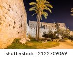 City Walls Of Jerusalem At...
