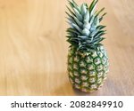 pineapple standing on the table ... | Shutterstock . vector #2082849910