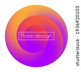 template plate bright trendy... | Shutterstock .eps vector #1936920103