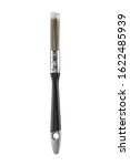 Small photo of A 1/2" 12.7mm half inch decorators paint brush on white with clipping path