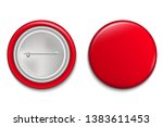 creative illustration of 3d pin ... | Shutterstock . vector #1383611453