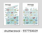 abstract vector layout... | Shutterstock .eps vector #557753029