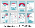 abstract vector layout... | Shutterstock .eps vector #715507546