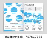 abstract vector layout... | Shutterstock .eps vector #767617393