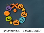 halloween website header design ... | Shutterstock . vector #1503832580