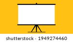 presentation screen. empty... | Shutterstock .eps vector #1949274460